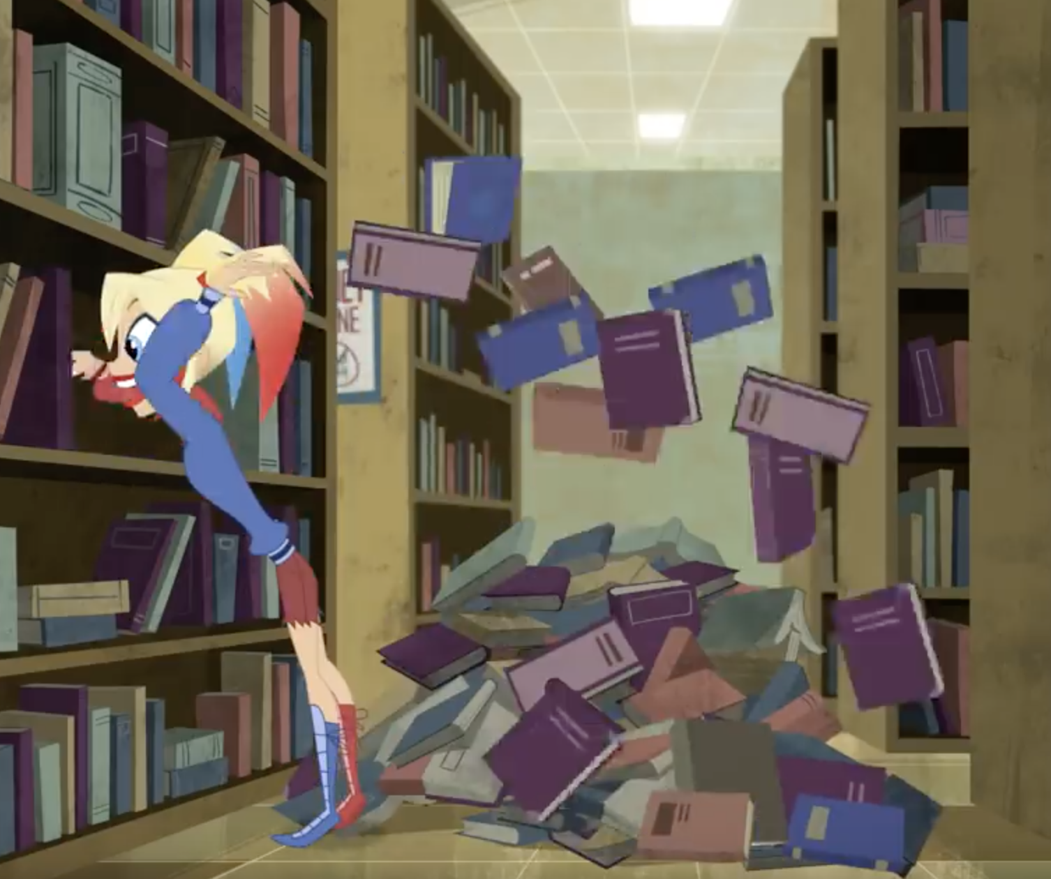 Harley goes book hunting